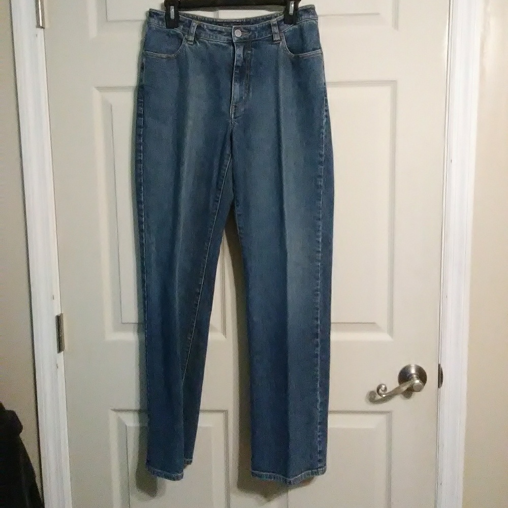 Indigo Palms straight leg Jeans